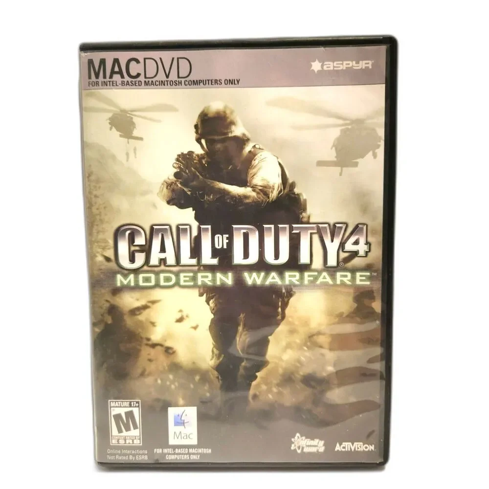 Call Of Duty 4 Modern Warfare Mac DVD